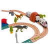 LEAN TOYS Electric Interactive Train Cars Tunnel Volcano Dinosaurs 95 cm