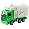 LEAN TOYS Garbage Truck City Lights Sounds Green