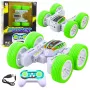 LEAN TOYS Remote Controlled Acrobatic Off-Road Car 360° Green 1:32
