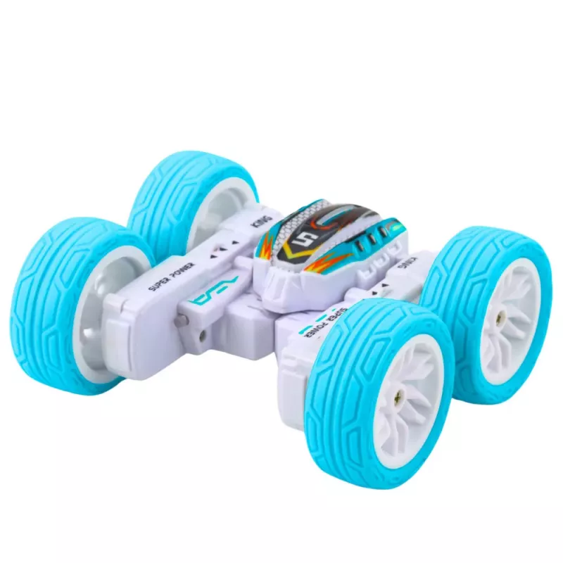 LEAN TOYS Remote Controlled Acrobatic Off-Road Car 360° Blue 1:32