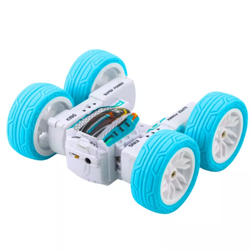 LEAN TOYS Remote Controlled Acrobatic Off-Road Car 360° Blue 1:32
