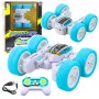 LEAN TOYS Remote Controlled Acrobatic Off-Road Car 360° Blue 1:32