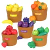 LEAN TOYS Fruit and Vegetable Sorting Educational Set for Cutting 34 pcs.