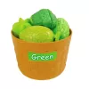 LEAN TOYS Fruit and Vegetable Sorting Educational Set for Cutting 34 pcs.