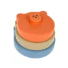 LEAN TOYS Set of Soft Sensory Educational ECO Blocks Rubber Animals 18 pcs.