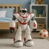LEAN TOYS Interactive Remote Controlled RC Robot 16 Functions Lights Sounds Pink