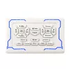 LEAN TOYS Remote Controlled Educational Robot RC Talking Dancing Lights Sounds Blue