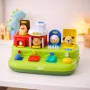 LEAN TOYS Interactive Educational Toy for Toddlers - Pop-Up Animals Farm