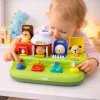 LEAN TOYS Interactive Educational Toy for Toddlers - Pop-Up Animals Farm