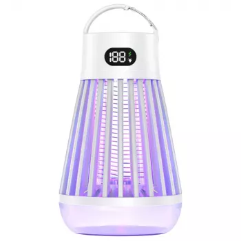 LEAN Electric Mosquito Killer Lamp UV Light White 20W 80m²
