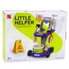 LEAN TOYS Children's Cleaning Set Stroller Interactive Vacuum Cleaner Accessories