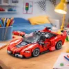 LEAN TOYS Building Blocks FXX-K Race Car Red 360 pcs.