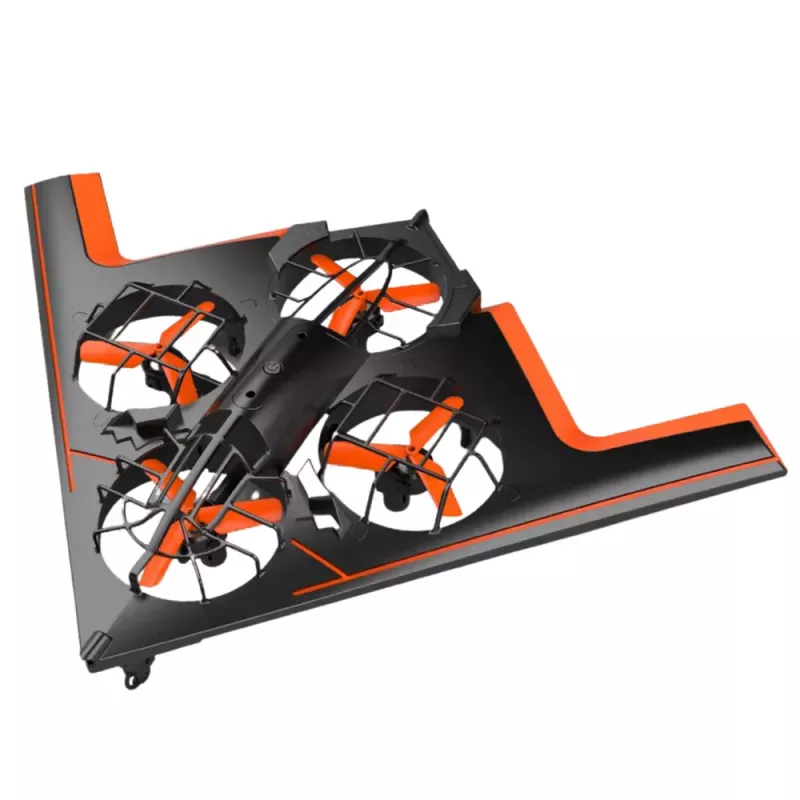 LEAN TOYS RC Remote Controlled Drone Flying Quadcopter with LED Lights and App Control