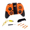 LEAN TOYS RC Remote Controlled Drone Flying Quadcopter with LED Lights and App Control