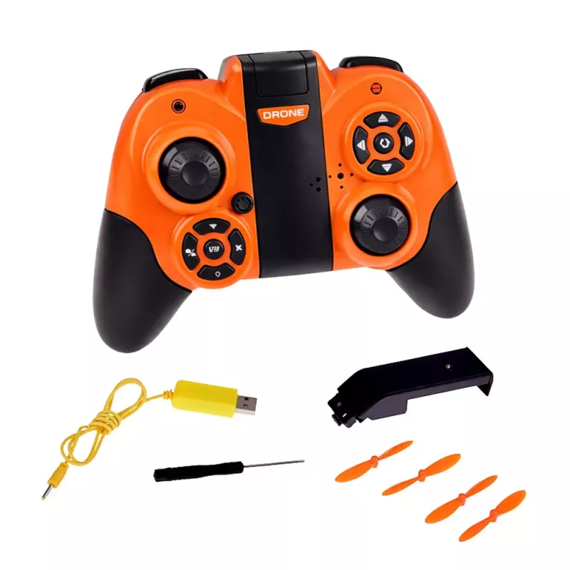LEAN TOYS RC Remote Controlled Drone Flying Quadcopter with LED Lights and App Control