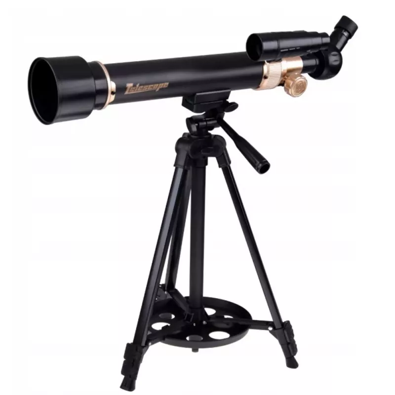 LEAN TOYS Educational Aluminum Astronomical Telescope with Tripod and Accessories 1.35 M