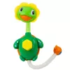 LEAN TOYS Bath Toy Turtle with Fish Fountain Shower Suction Cups