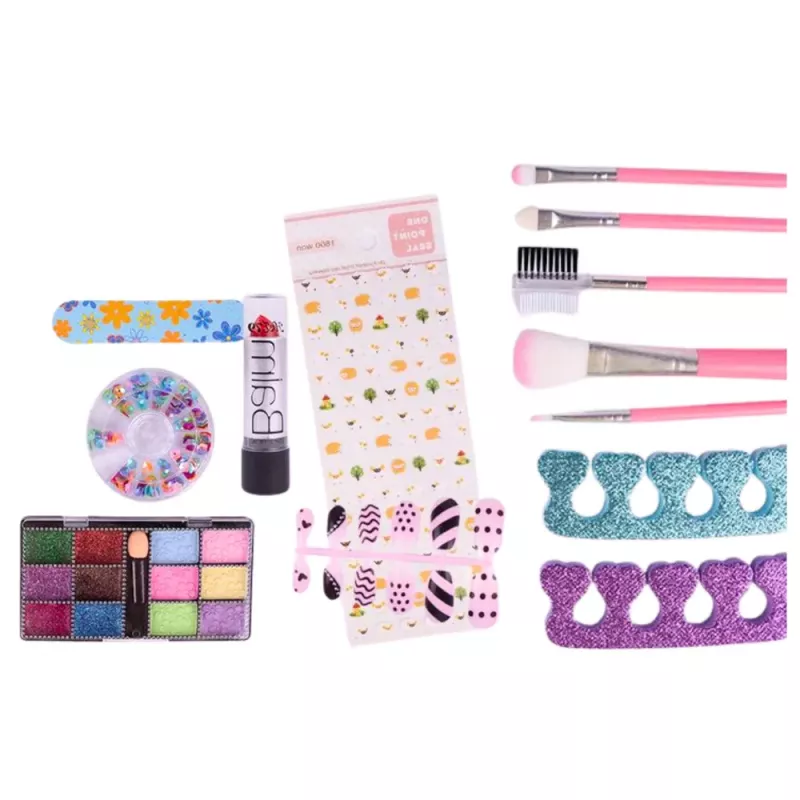LEAN TOYS Beauty Set Cosmetic Bag Adjustable Accessories