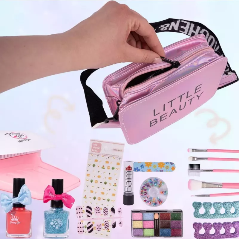 LEAN TOYS Beauty Set Cosmetic Bag Adjustable Accessories