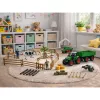 LEAN TOYS Agricultural Set Tractor with Trailer Animals Farmers Farm 45 pcs.