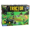 LEAN TOYS Agricultural Set Tractor with Trailer Animals Farmers Farm 45 pcs.