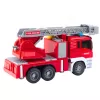 LEAN TOYS Fire Truck with Boom Fire Department Drive Water Pouring Lights Sounds