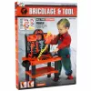 LEAN TOYS Children's Workshop DIY Table Tools Accessories 70 cm