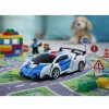 LEAN TOYS Auto Robot 2in1 Police Remote Controlled Car RC 1:18