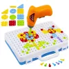 LEAN TOYS Educational Puzzle Set with Screwdriver for Children, 151 pcs.