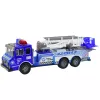 LEAN TOYS Large Police Car Figures Helmet Set for Children Blue