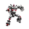 LEAN TOYS Construction Bricks Racing Car Robot 2in1 White 320 pcs.