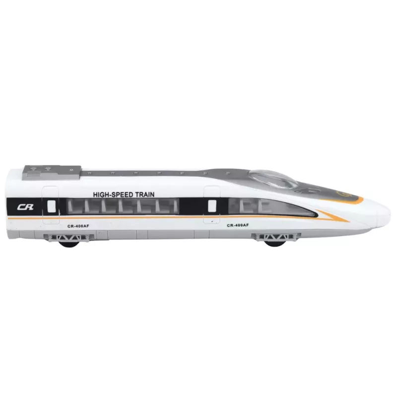 LEAN TOYS High Speed Express Train Opening Doors Motorized Lights Sounds