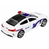 LEAN TOYS Police Car Opening Doors Motorized Lights Sounds White