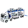 LEAN TOYS Police Truck Tow Truck Transport Police Cars with Lights and Sounds