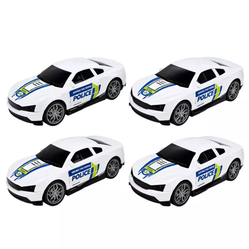 LEAN TOYS Police Truck Tow Truck Transport Police Cars with Lights and Sounds