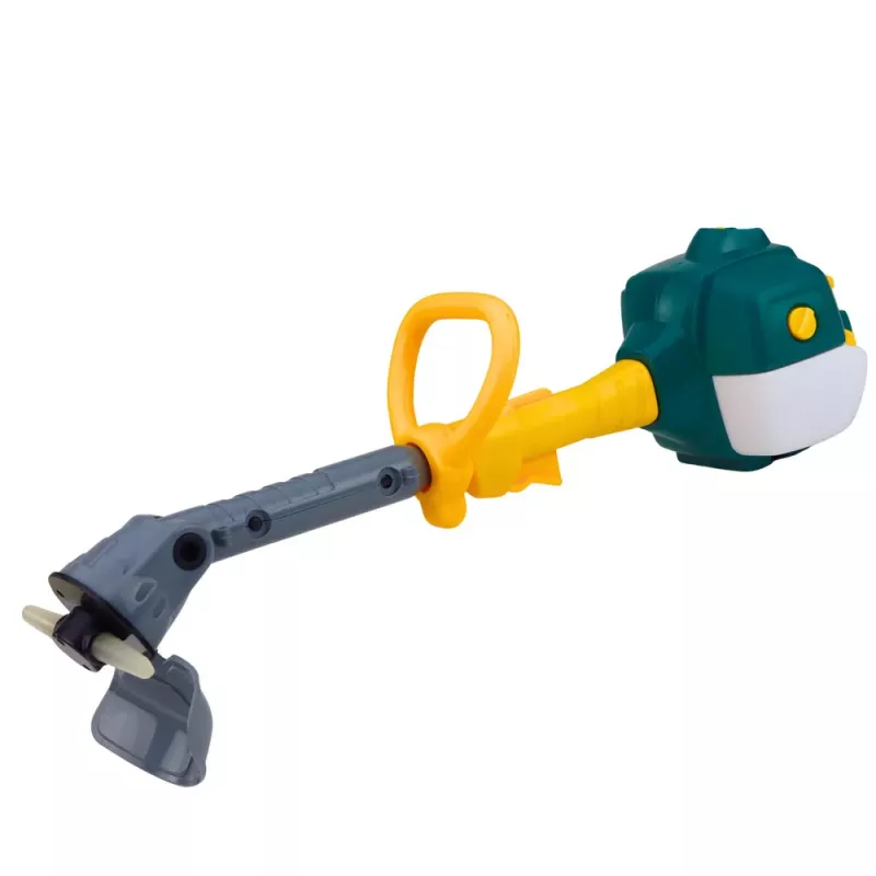 LEAN TOYS Children's Garden Lawn Mower with Sounds and Lights and Rubber Blade