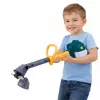 LEAN TOYS Children's Garden Lawn Mower with Sounds and Lights and Rubber Blade