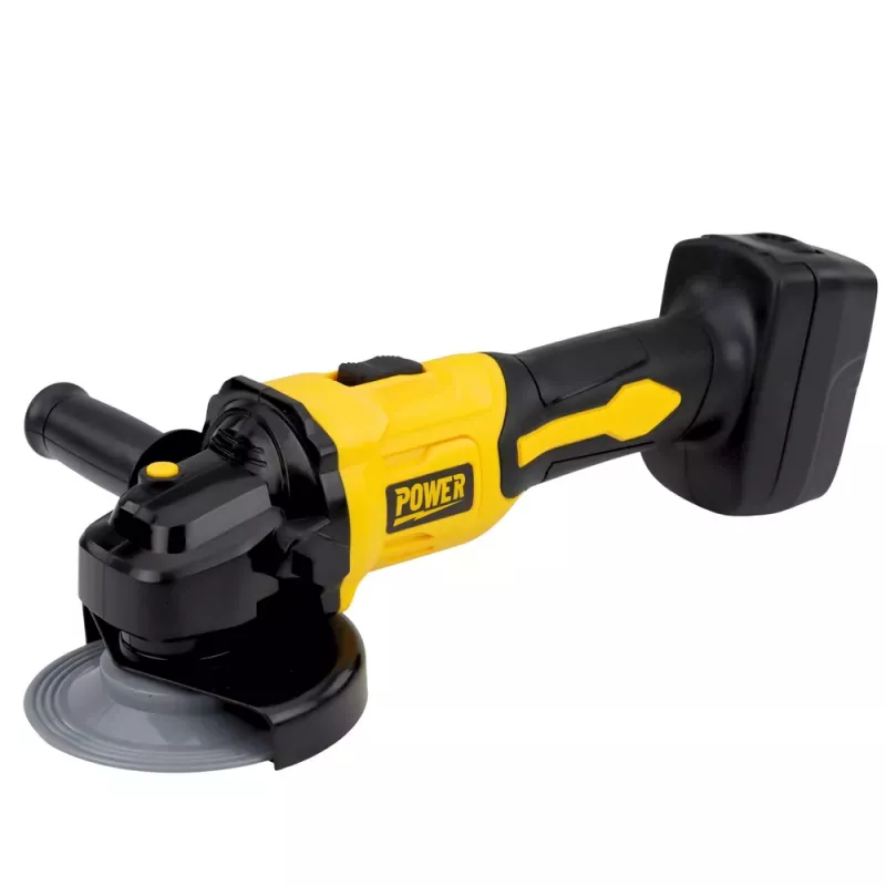 LEAN TOYS Toy Angle Grinder for Kids Sounds Yellow