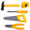 LEAN TOYS Tool Set in Box Battery-Powered Screwdriver Accessories 23 pcs