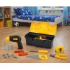 LEAN TOYS Tool Set in Box Battery-Powered Screwdriver Accessories 23 pcs
