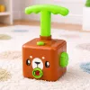 LEAN TOYS Toy Set with Balloon Launcher Cars Teddy Bear for Children