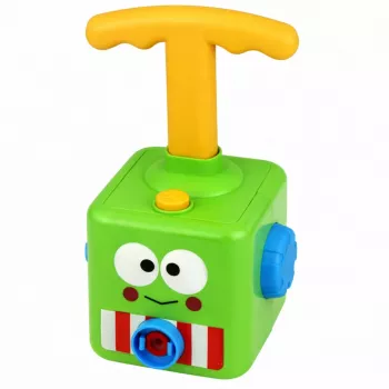 LEAN TOYS Balloon Launcher Car Frog Educational Toy For Kids