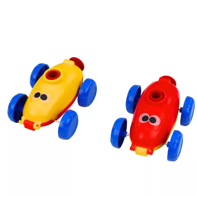 LEAN TOYS Balloon Launcher Car Frog Educational Toy For Kids