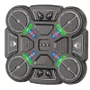 LEAN TOYS Interactive Musical Boxing Shield with LED Lights 3 Levels Black