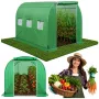 LEAN Greenhouse for Vegetables, Green UV Windows, 3.5x2x2M, 7M²