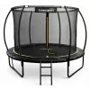 LEAN SPORT LEAN Garden Trampoline with Inner Net Black and Green 252CM 8FT