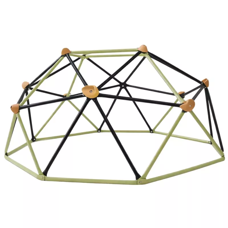 LEAN SPORT Climbing Dome for Children's Garden Playground 182x86 cm 6FT Blue/Yellow
