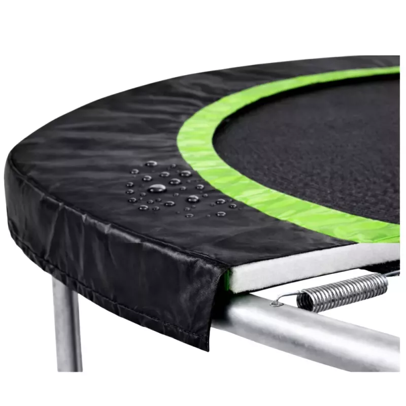Lean Spring Pad for Trampoline Black 244-252 cm 8 ft