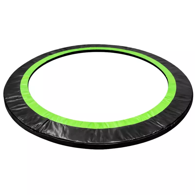 Lean Spring Pad for Trampoline Black 360-376 cm 12 ft
