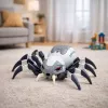 LEAN TOYS RC Remote Controlled Spider Robot with Smoke Effect, Lights, Sounds